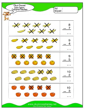 İşlemler yaprak test